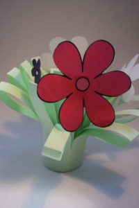 bloemen knutselen van papier